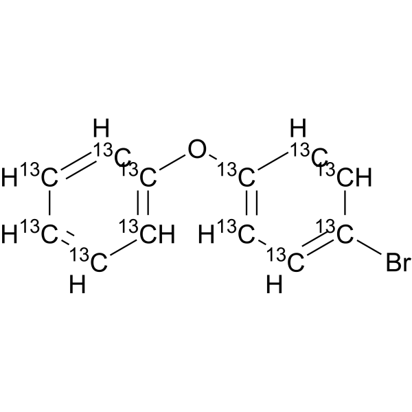 4-Bromo diphenyl ether-13C12 488710-15-2